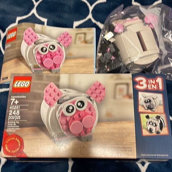  40251 3 in 1 PiggyBank Building Toy